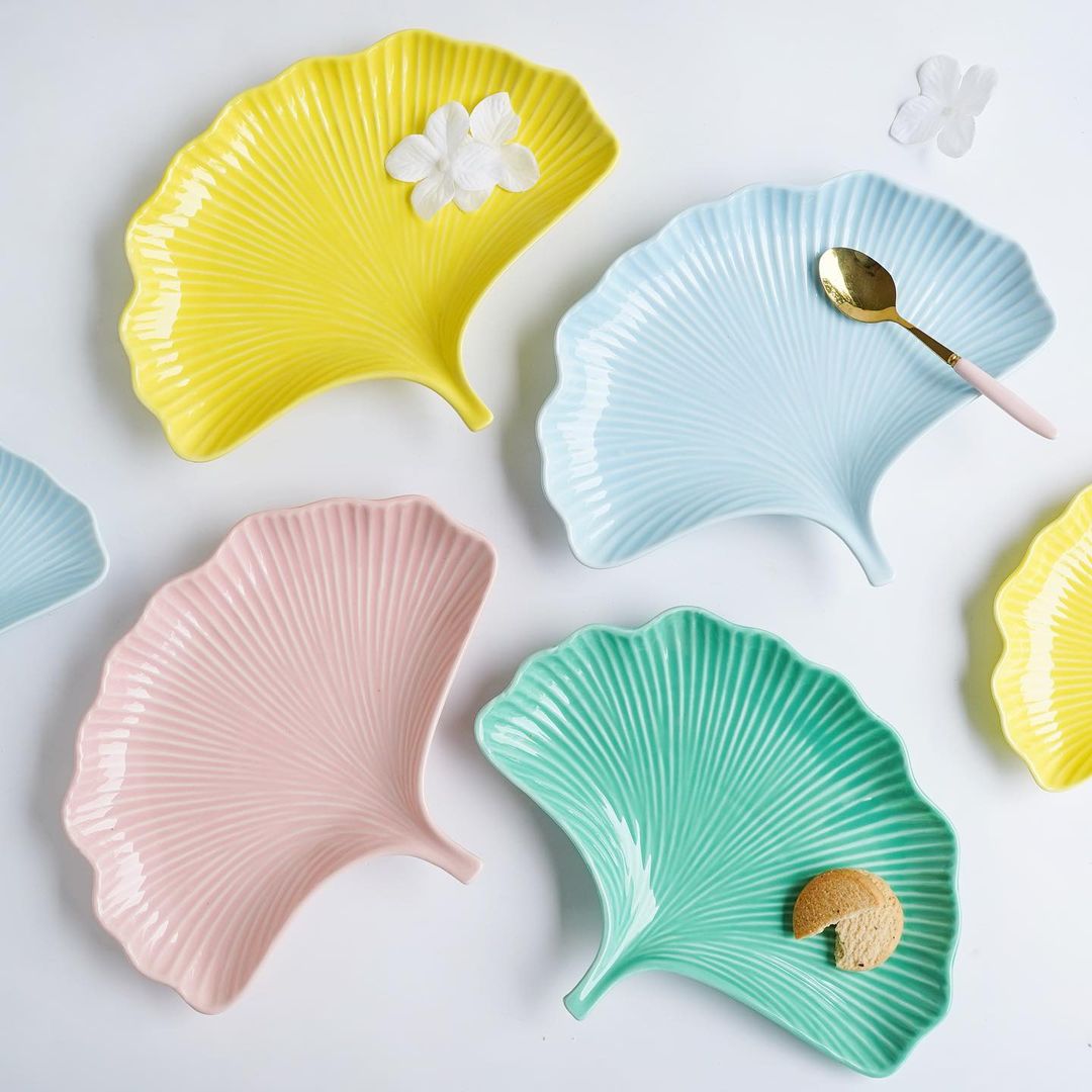 sea shells plates